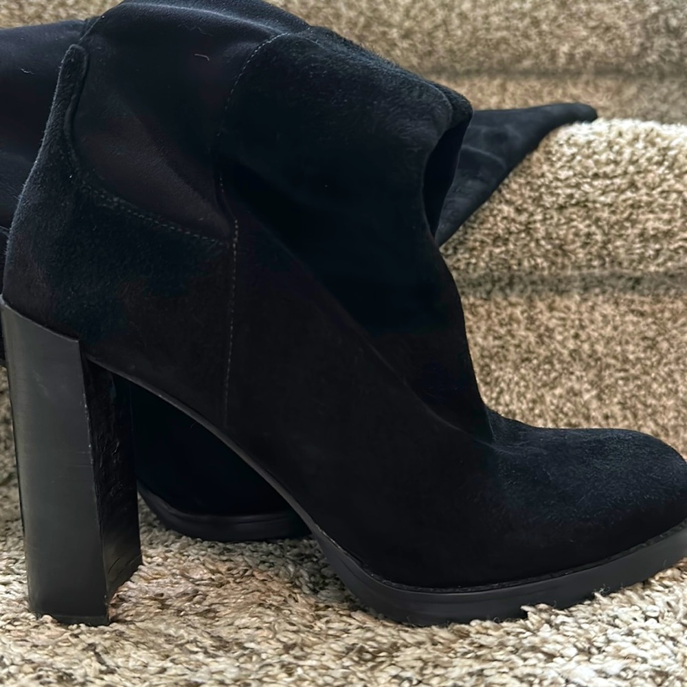 Stuart Weitzman highland leather boots size 6